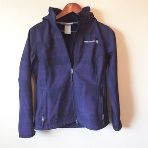 Purple Free Country Hooded Jacket